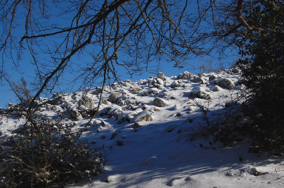Monte Gennaro 1271 mt. - ghiaccio e neve alle porte di Roma